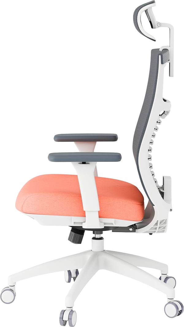 Фото - Кресло офисное OfficePro Balance (OC550-W-DG-OR) White/Dark Gray/Orange