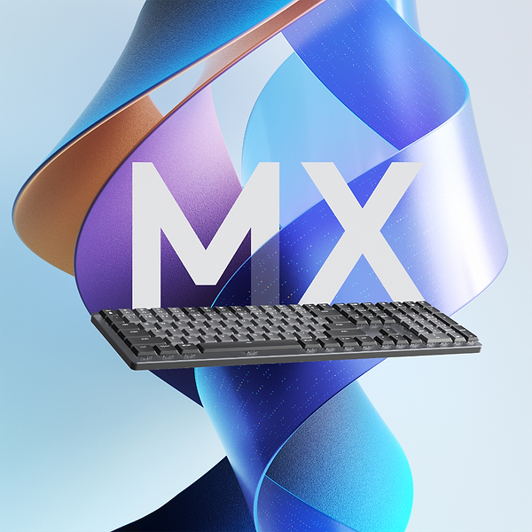 Фото - Клавіатура бездротова Logitech MX Mechanical Wireless Graphite Clicky (920-010759)
