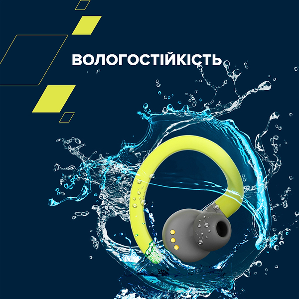 Фото - Навушники вкладиші бездротові TWS Canyon OnRun 11 Sport Wireless charge Green (CNS-TWS11GR)