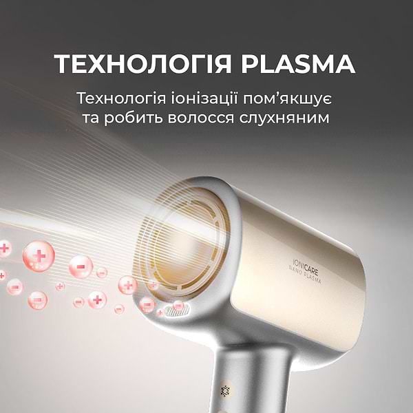 Фото - Фен Cecotec DryGlam Nano Plasma Black (A01_EU01_100150)
