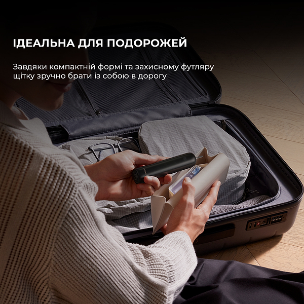 Фото - Зубная щетка электрическая Mova Fresh Pro Black (ATB15A-BK)