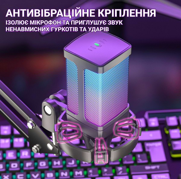 Фото - Микрофон для компьютера проводной Fifine Q6T USB Black