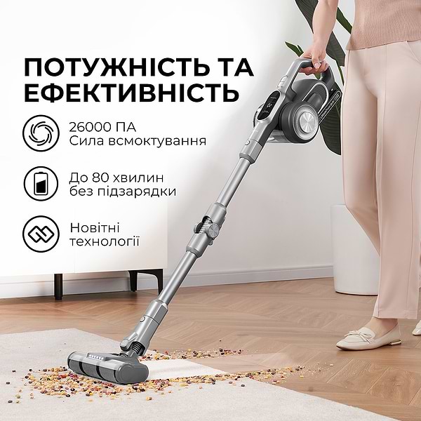 Фото - Пылесос ручной для дома JIMMY H10 Flex