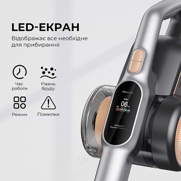 Фото - Пылесос ручной для дома JIMMY H10 PRO Hercules