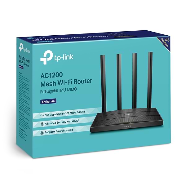 Фото - Маршрутизатор интернет WiFi5 TP-Link Archer A6