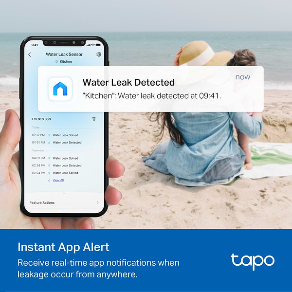 Фото - Беспроводной датчик обнаружения затопления TP-Link Tapo T300
