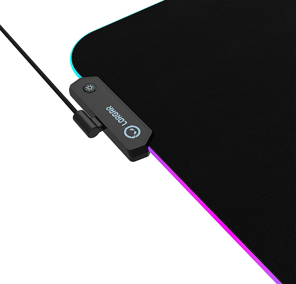 Фото - Килимок для миші ігровий Lorgar Steller 919 RGB USB Gaming (LRG-GMP919)