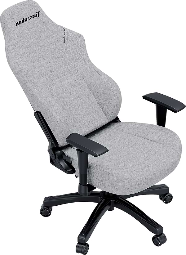 Фото - Крісло для геймерів Anda Seat Luna Size L Grey Fabric (AD18-44-G-F)