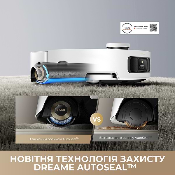 Фото - Робот-пылесос моющий Dreame Aqua 10 Roller White (RLH31CE-wh)