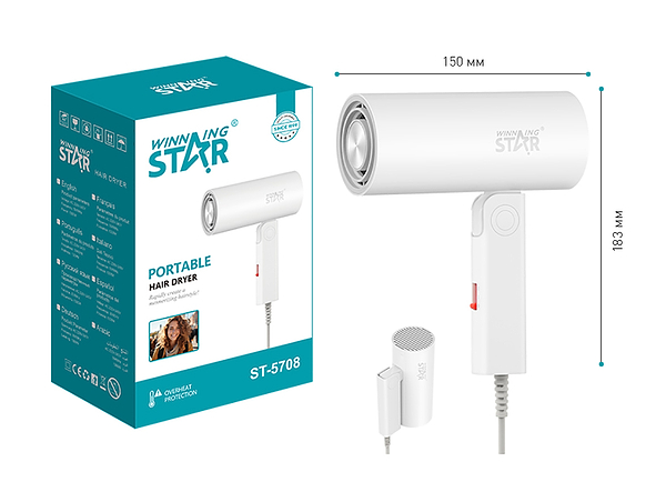 Фото - Фен WinningStar White (WNNGS-ST-5708-WH)