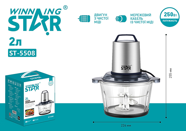 Фото - Блендер заглибний WinningStar WNNGS-ST-5508-SL