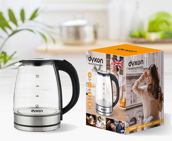 Фото - Электрический чайник Dyxon MEGAKETTLE DXN-2000ML Silver (DXNWMGKTL2000S)