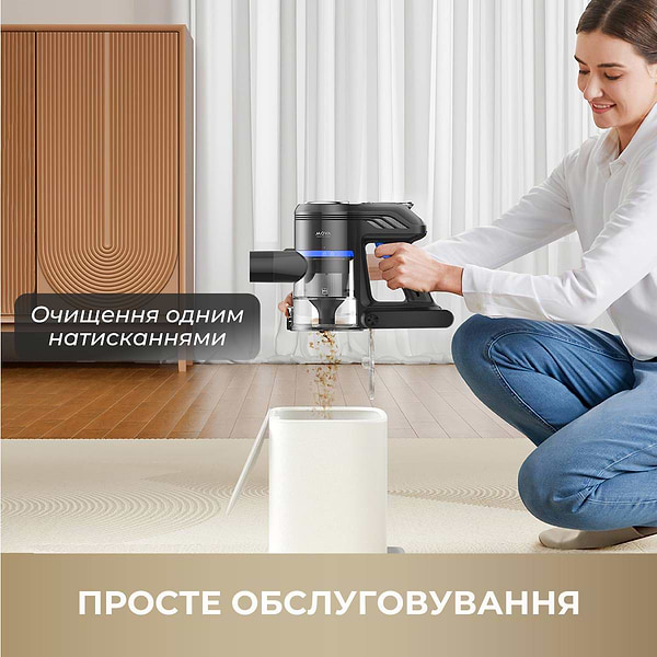 Фото - Пылесос ручной для дома Mova Cordless Vacuum Cleaner J30