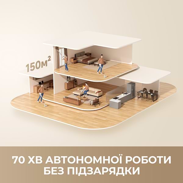 Фото - Пилосос ручний для дому Dreame R10s (VZV22A)