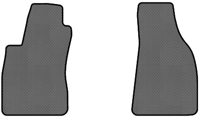 EVA килимки в салон авто передні EVAtech для A4 (B6) AT Audi 2000-2004 2 покоління Cabrio EU (AU11497AG2RGB)