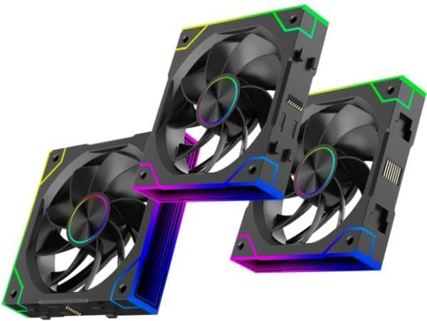 Корпусный вентилятор Xilence GAMING XPF360R.ARGB PWM REVERSE 3х120mm (XF073)