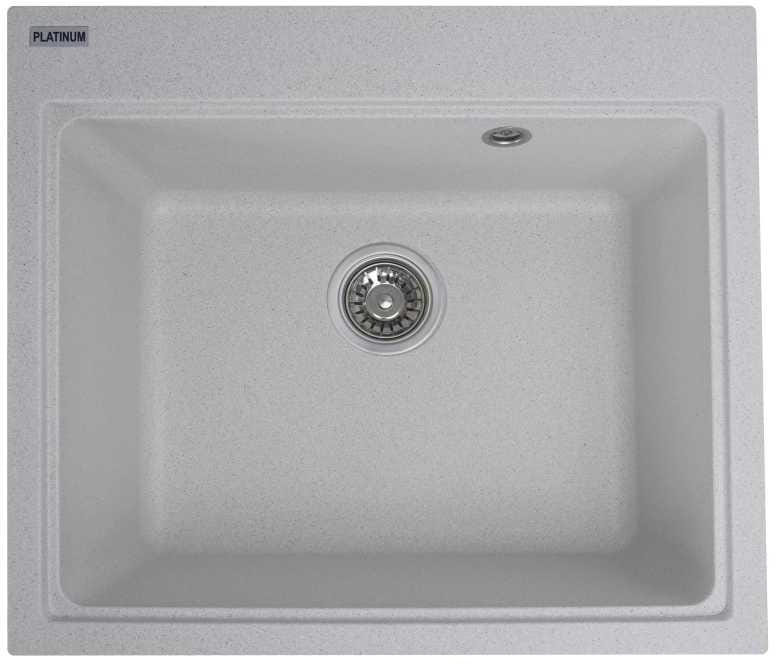 Мойка кухонная VALESO 5852 VESTA матовая Белая в точку