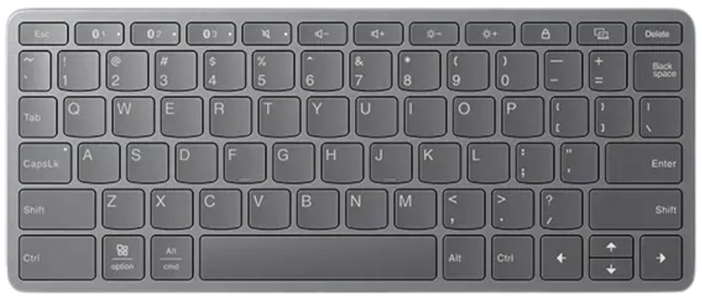 Клавиатура беспроводная Lenovo Multi-Device Wireless UA (ZG38C05806) - Фото 1