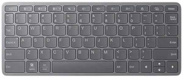 Фото - Клавіатура бездротова Lenovo Multi-Device Wireless UA (ZG38C05806)