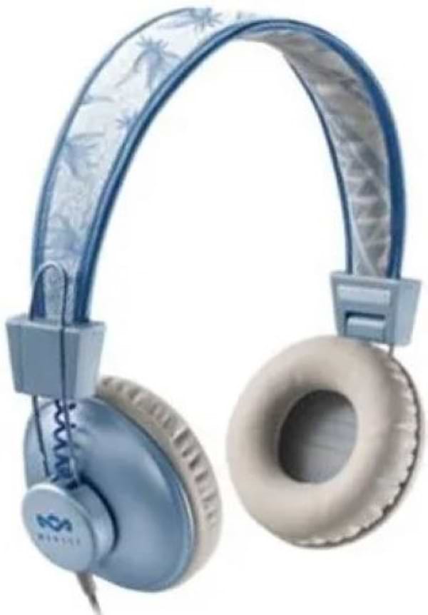 Фото - Наушники накладные проводные Marley Positive Vibration Blue (EM-JH011-BH)