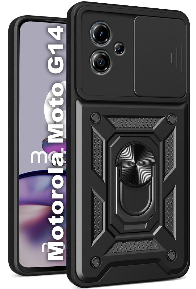 Чехол для смартфона BeCover Military for Motorola Moto G14 Black (709960) - Фото 1