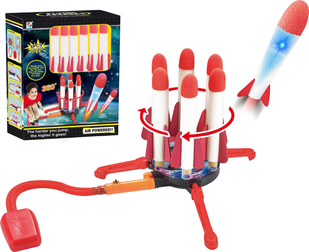 Набор спортивных игр ZHIYU Аэро-ракета со светом (ZY2315)