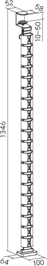 Фото - Органайзер для зберігання кабелів OfficePro CM730W White