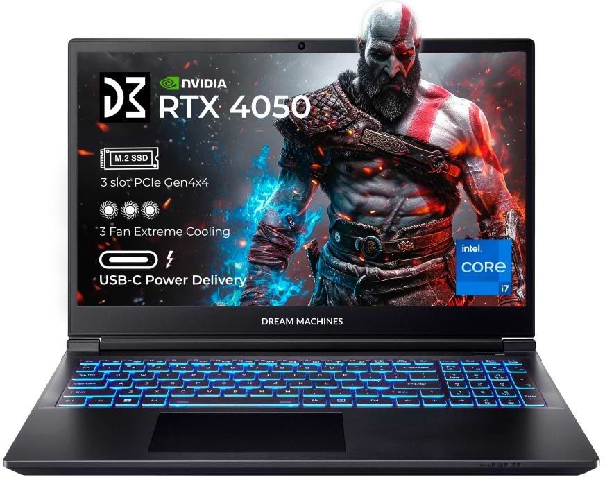 Ноутбук игровой Dream Machines CI7-14700HX (RG4050-16UA35) Black - Фото 1