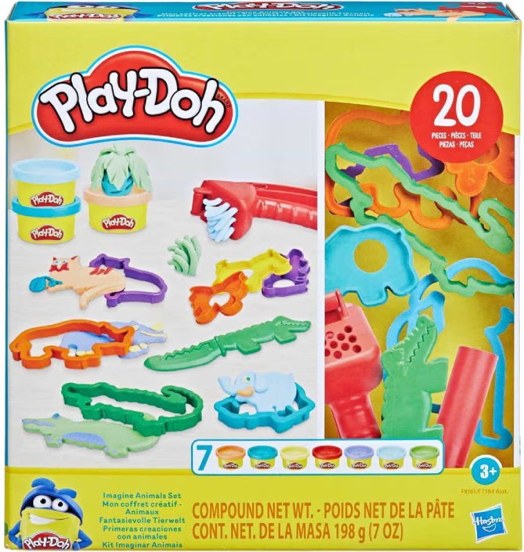 Купити Набори для ліплення Hasbro Play Doh Креативні колекції IMAGINE ANIMALS SET (F7384_F8161) - Фото 1 Набори для ліплення Hasbro Play Doh Креативні колекції IMAGINE ANIMALS SET (F7384_F8161) - Фото 1