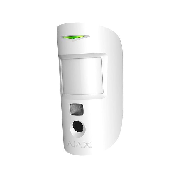 Фото - Беспроводной датчик движения Ajax MotionCam HDR (PhOD) Jeweller (8EU) ASP White с камерой (000053984)