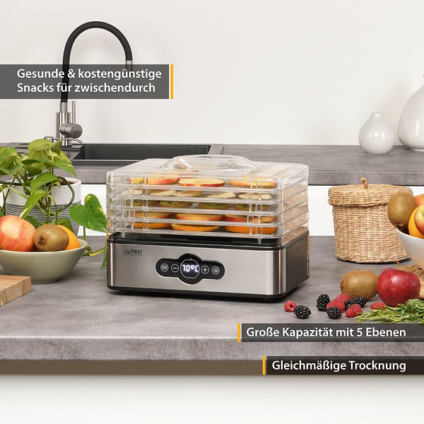 Фото - Сушарка для фруктів та овочів First FA-5126-6