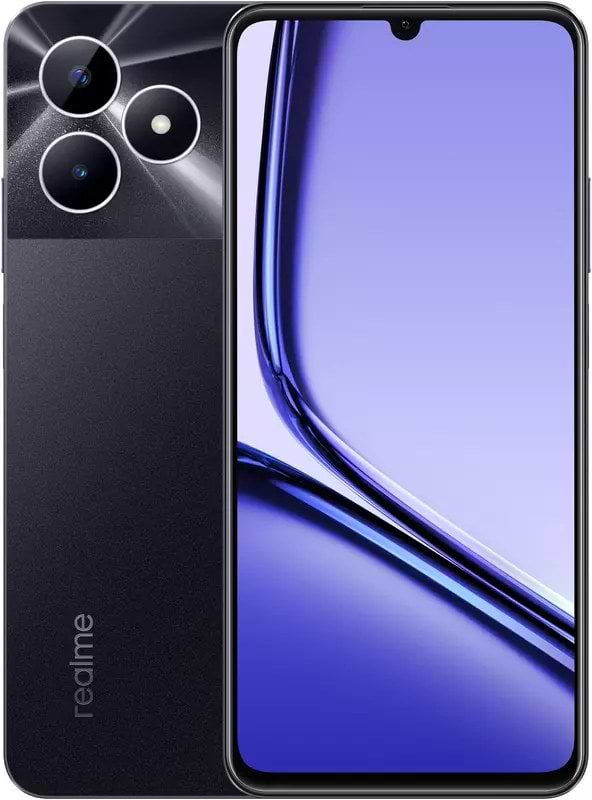 Смартфон realme Note 50 4/256Gb Midnight Black - Фото 1
