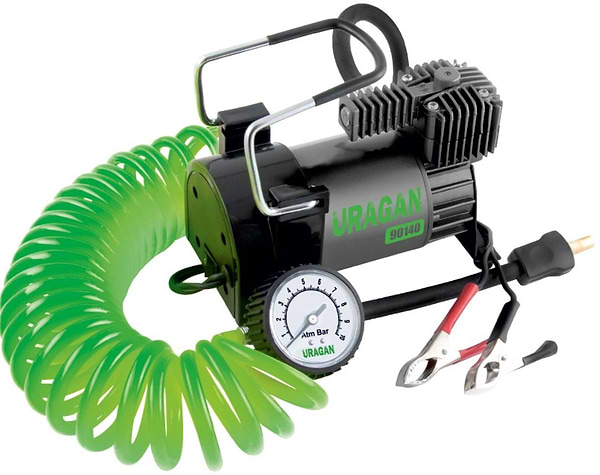 Фото - Автокомпрессор URAGAN 90140