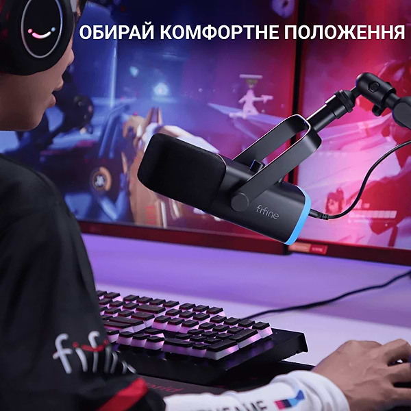 Фото - Мікрофон до комп'ютера Fifine TAM8