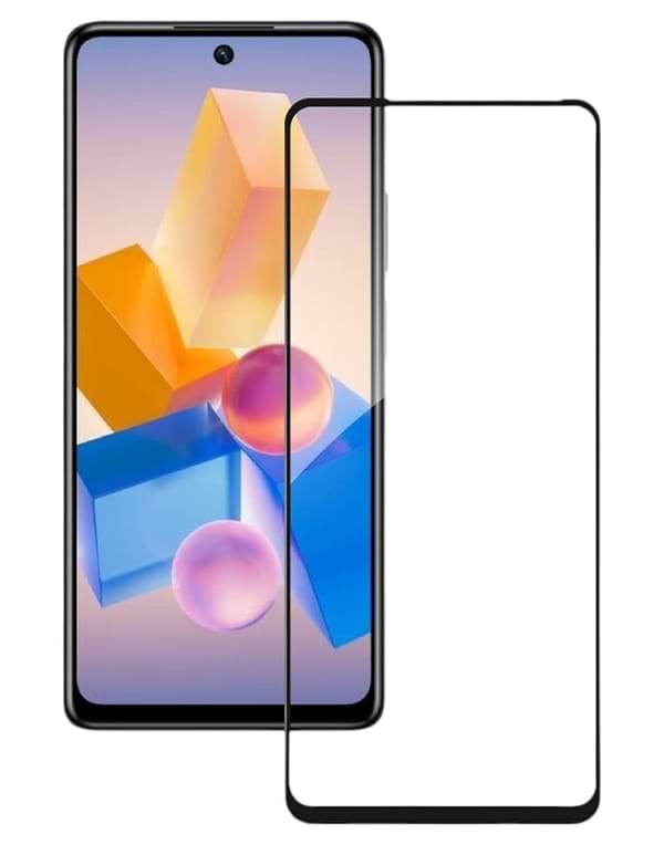 Фото - Захисне скло для смартфону BeCover Infinix Hot 40 Pro (X6837) Black (711149)