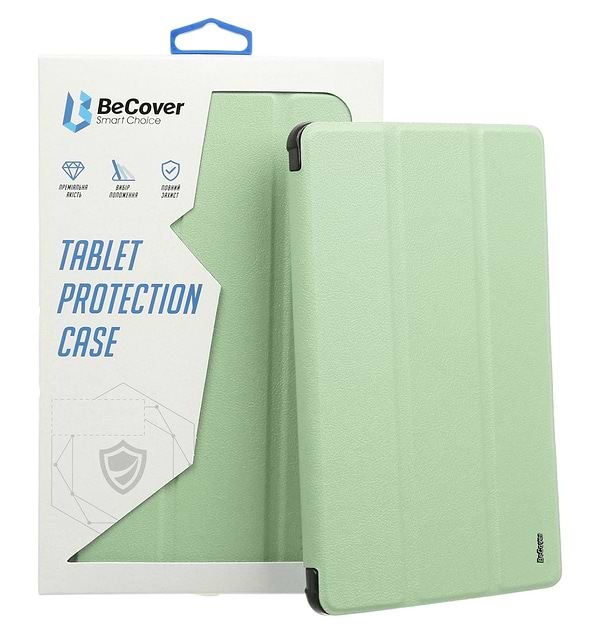 Фото - Чехол для планшета BeCover Tri Fold Soft TPU с креплением Apple Pencil for Apple iPad Air (4/5) 2020/2022 10.9'' Green (711107)