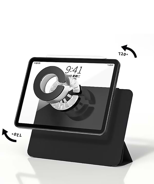 Фото - Чехол-клавиатура для планшета BeCover Ultra Slim Origami Flex с креплением Apple iPad Air 13" M2/M3 (2024/2025) Black (712980)