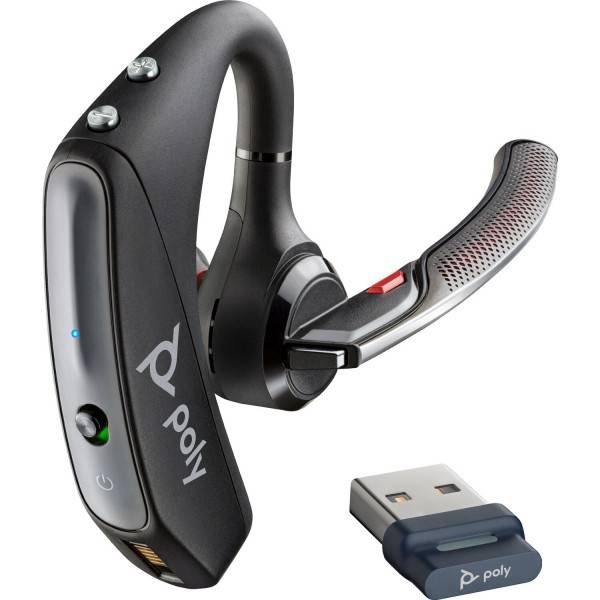 Фото - Bluetooth-гарнітура Poly Voyager 5200 USB-A HS + BT700 Mono (7K2F3AA)