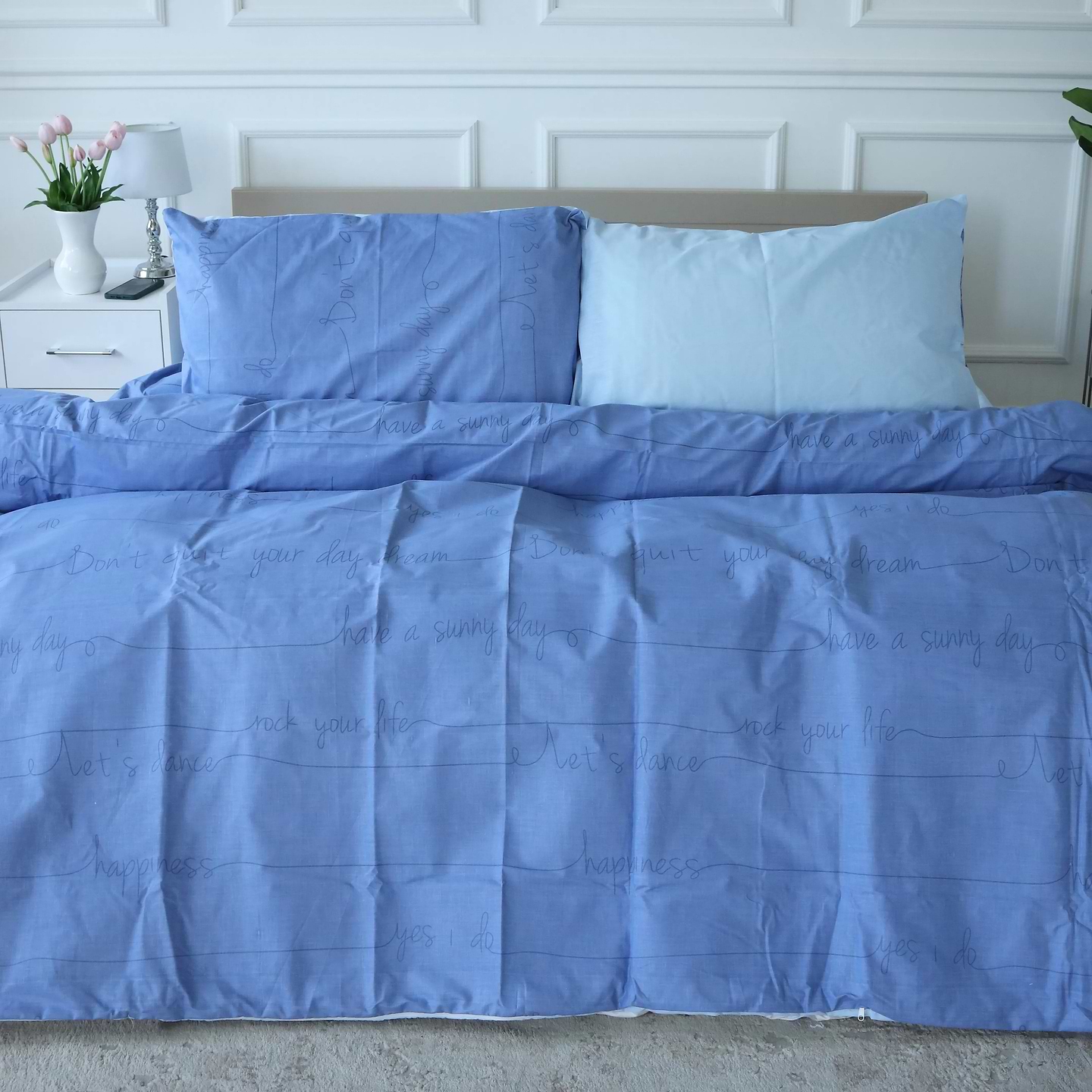 Комплект постельного белья MirSon King Size 220х240 см Ranforce Elite 17-4745 Dreams (2200008931179)