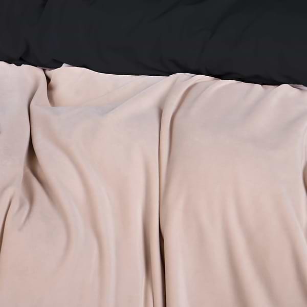 Фото - Комплект постельного белья MirSon Winter Frost 28-0004 + 28-0007 Saintpaulia Velvet 143х210 (2200004011004)