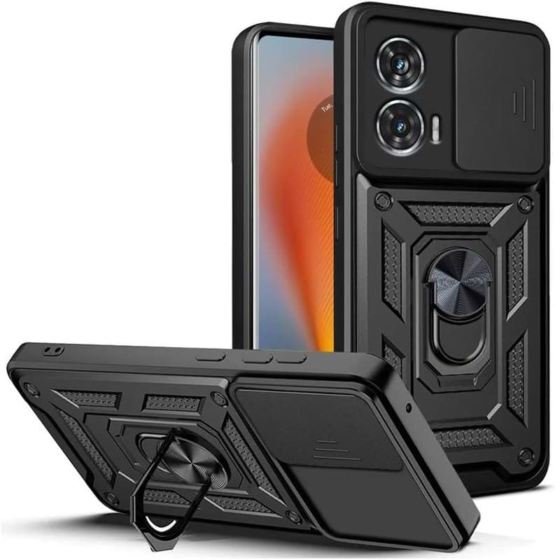Чохол для смартфону BeCover Military for Motorola Moto G85 Black (712163) - Фото 1