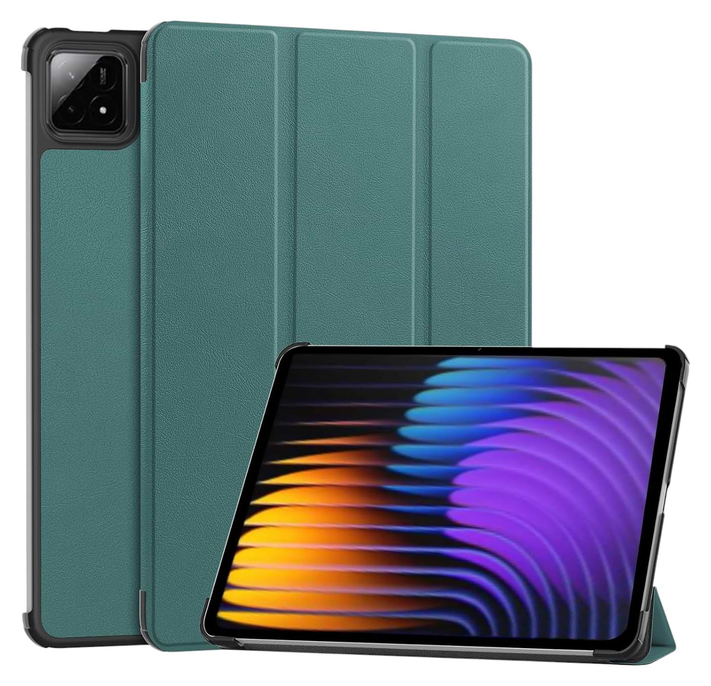 Чехол для планшета BeCover Smart Case for Xiaomi Pad 7 / 7 Pro 11.2" Dark Green (712801) - Фото 1