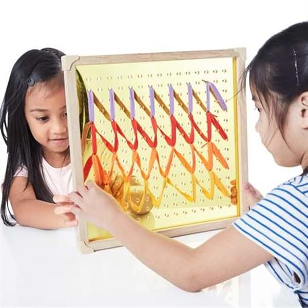 Фото - Настільна гра (3-4 роки) Guidecraft Manipulatives Великі фігури (G6804)