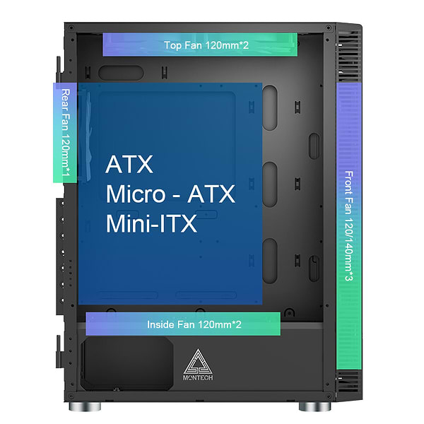 Фото - Корпус Montech X3 MESH (B)
