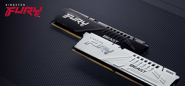 Фото - Память DDR Kingston FURY Beast EXPO 2х16GB 6800 DDR5 White (KF568C34BWEK2-32)