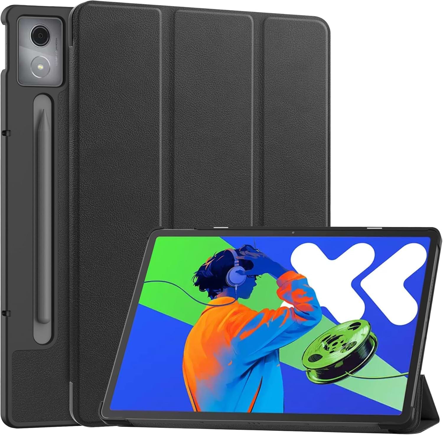 Чохол для планшету BeCover Smart Case for Lenovo Idea Tab Pro 12.7" Black (713426) - Фото 1