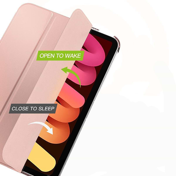 Фото - Чохол для планшета BeCover Tri Fold Hard for Apple iPad Air (4/5) 2020/2022 10.9'' Pink (709664)