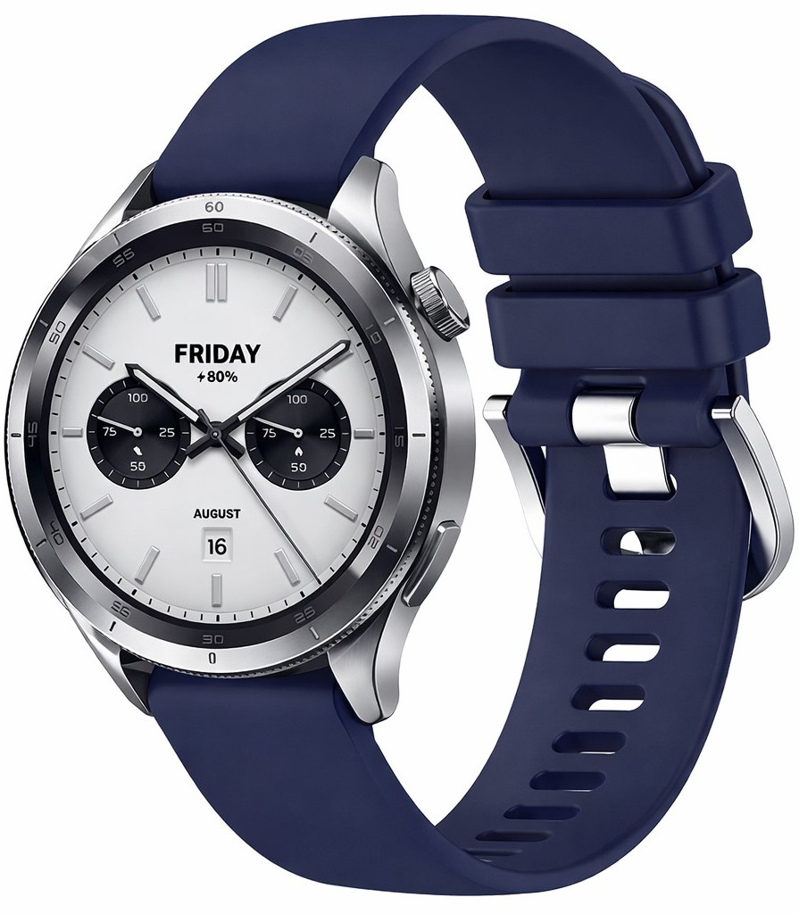 Ремешок для смарт-часов BeCover for Xiaomi Watch S4 47mm (22mm) Deep Blue (715150)