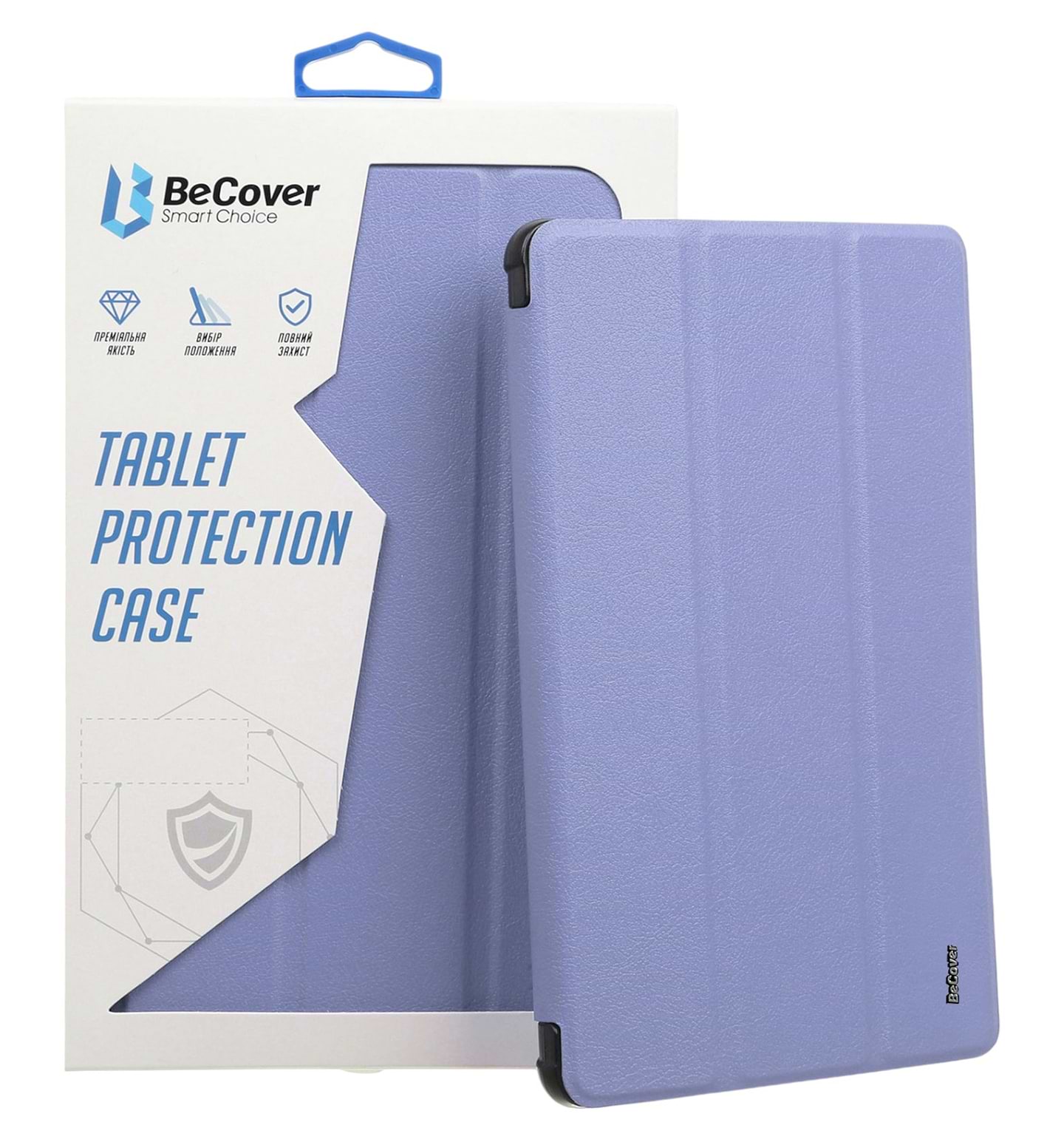 Чохол для планшета BeCover Tri Fold Soft TPU з кріпленням Apple Pencil for Apple iPad Air (4/5) 2020/2022 10.9'' Purple (708455) - Фото 1