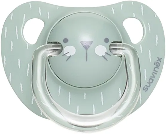 Анатомическая пустышка Suavinex 6-18 месяцев, Hygge: Уютные истории, бирюзовая (306565)
